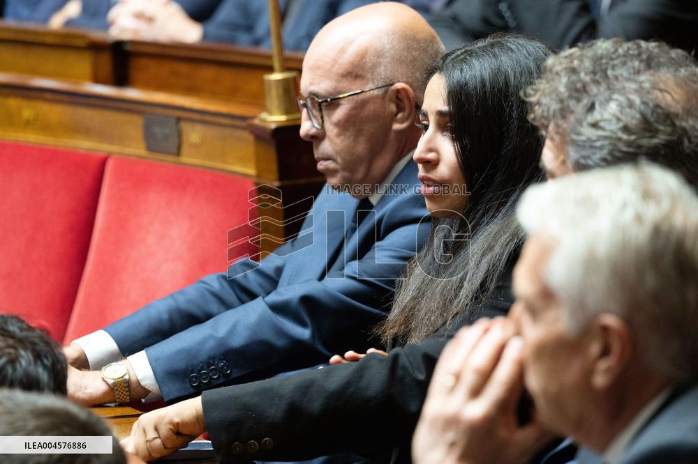 Tribute to late MP Olivier Marleix at the National Assembly - Paris RL