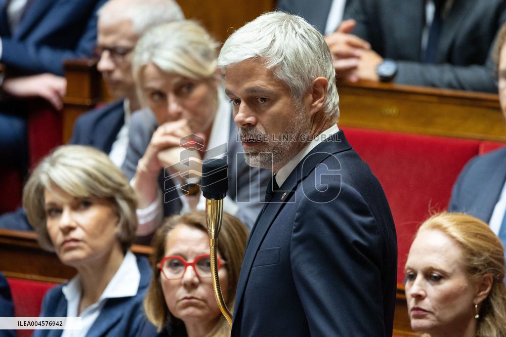 Tribute to late MP Olivier Marleix at the National Assembly - Paris RL