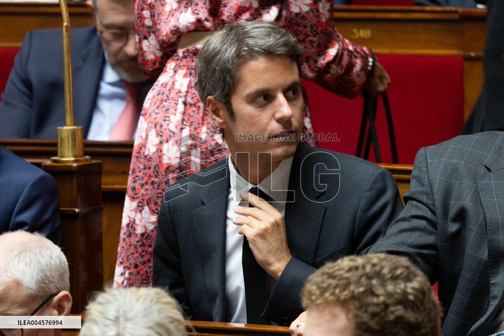 Questions to the government at the National Assembly - Paris RL