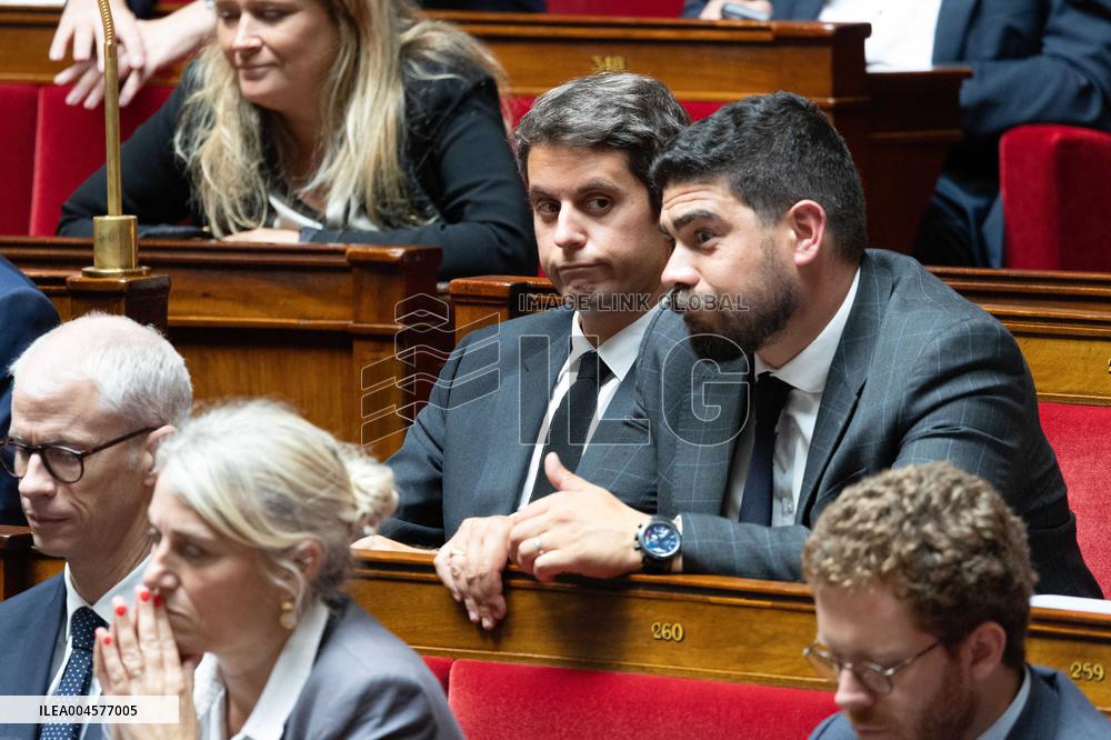 Questions to the government at the National Assembly - Paris RL