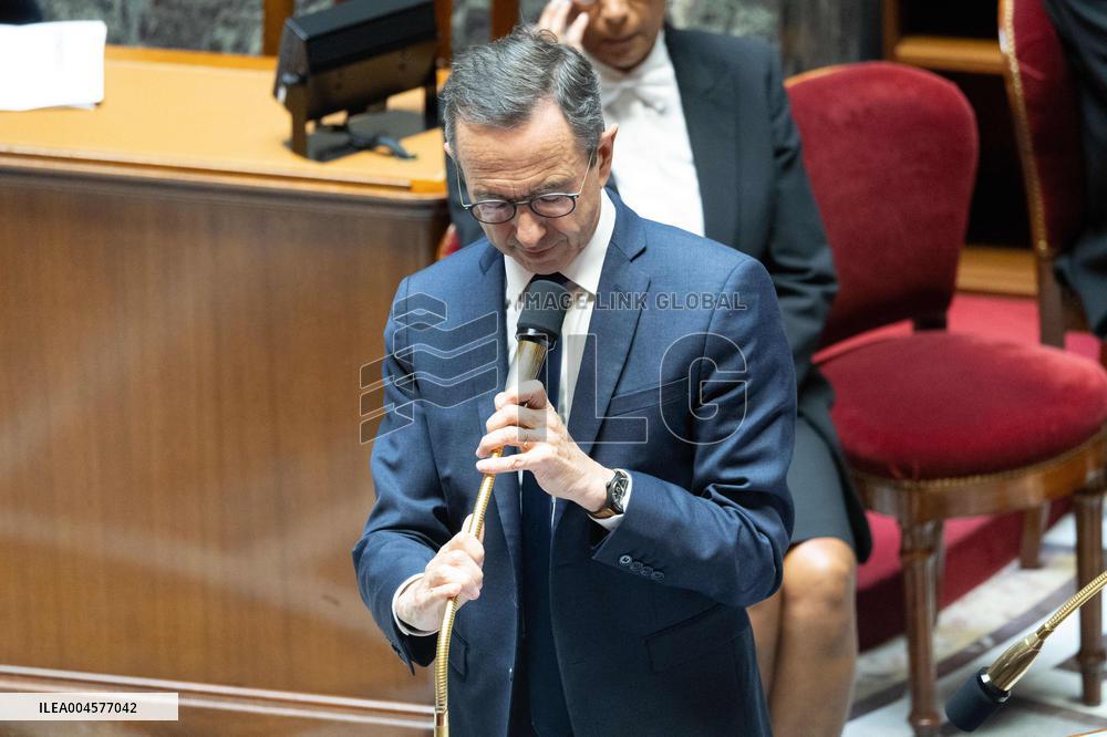 Questions to the government at the National Assembly - Paris RL