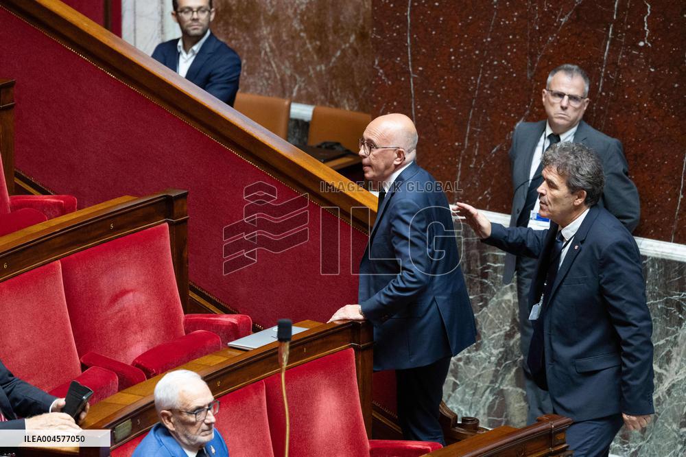 Questions to the government at the National Assembly - Paris RL
