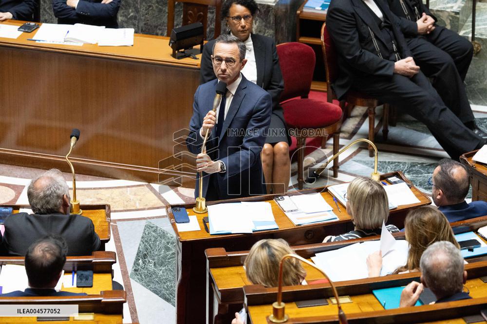 Questions to the government at the National Assembly - Paris RL