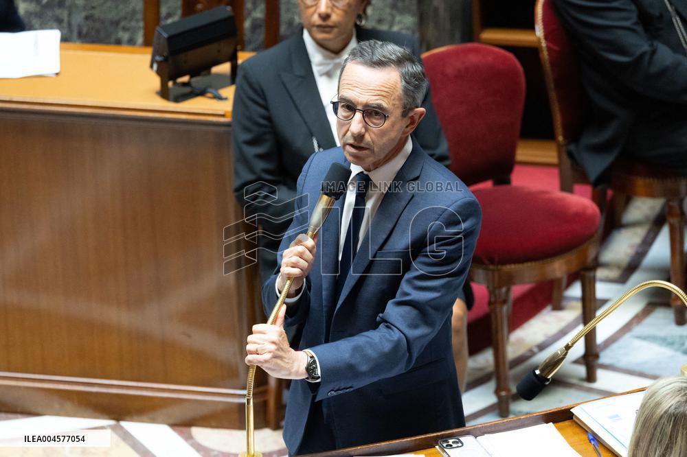 Questions to the government at the National Assembly - Paris RL