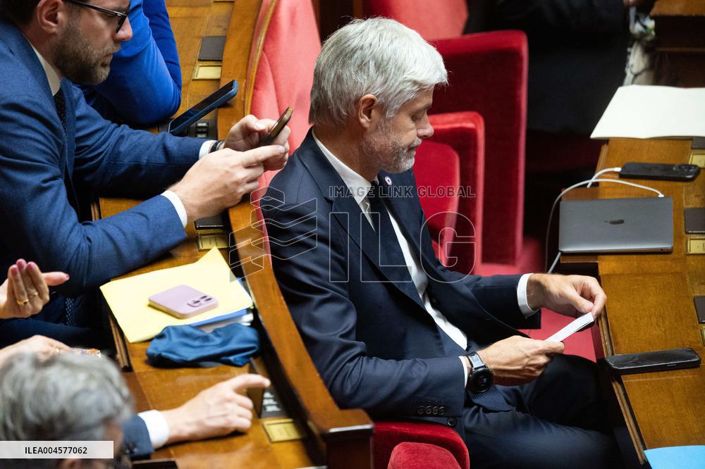 Questions to the government at the National Assembly - Paris RL
