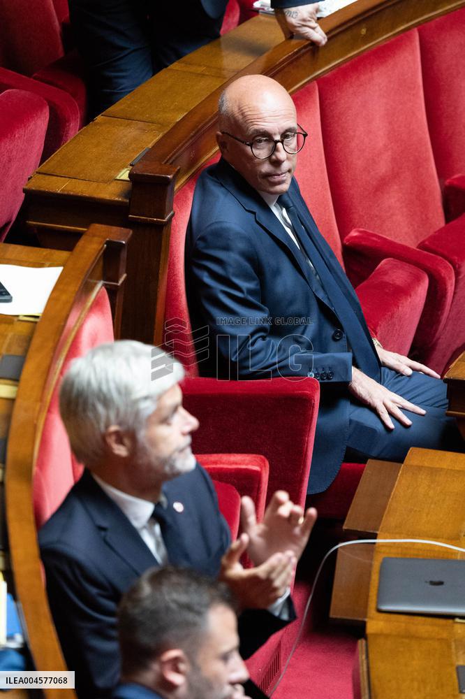 Questions to the government at the National Assembly - Paris RL