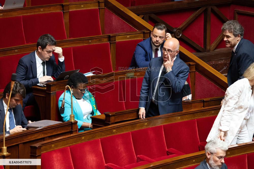 Questions to the government at the National Assembly - Paris RL