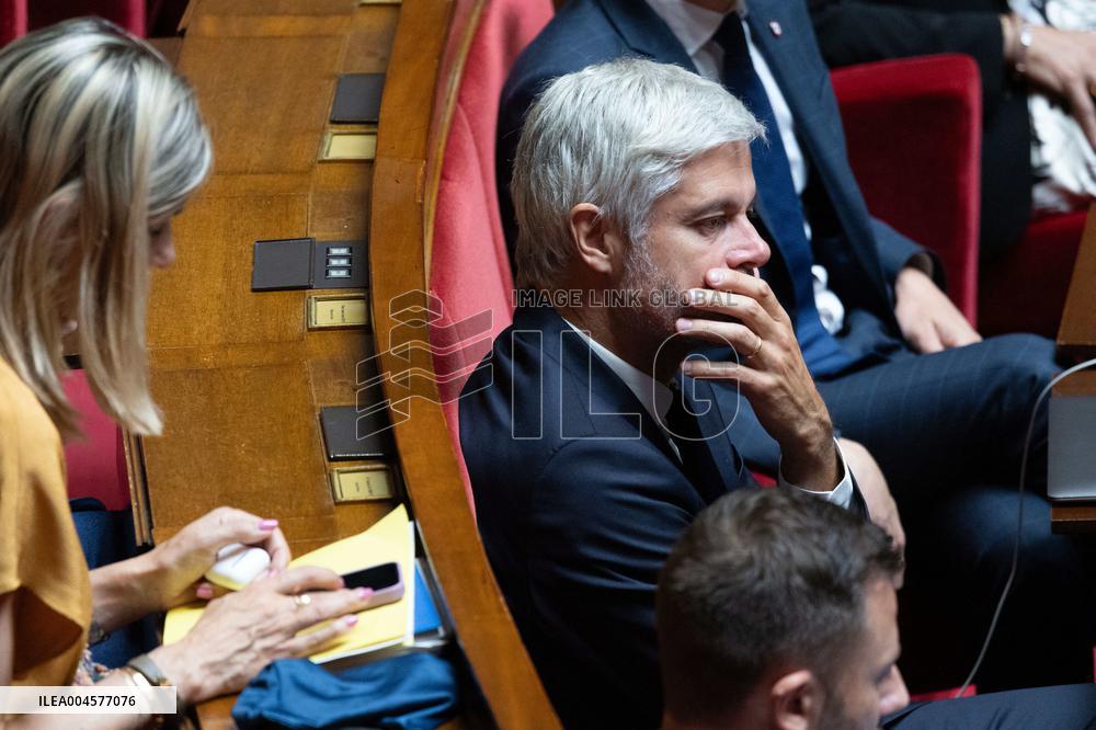 Questions to the government at the National Assembly - Paris RL