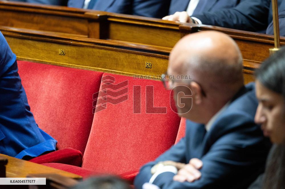 Tribute to late MP Olivier Marleix at the National Assembly - Paris RL