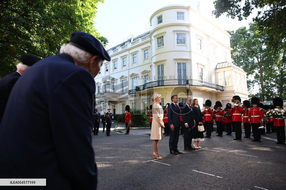 President Macron Pays Tribute to Charles de Gaulle - UK