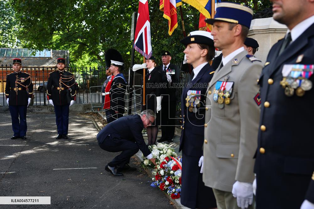 President Macron Pays Tribute to Charles de Gaulle - UK