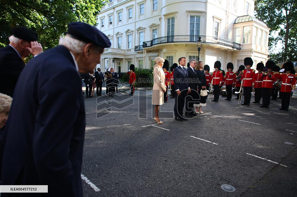 President Macron Pays Tribute to Charles de Gaulle - UK