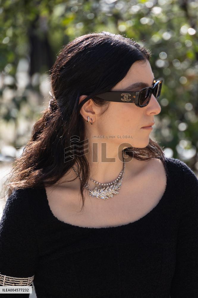 PFW Chanel Outside Arrivals NB