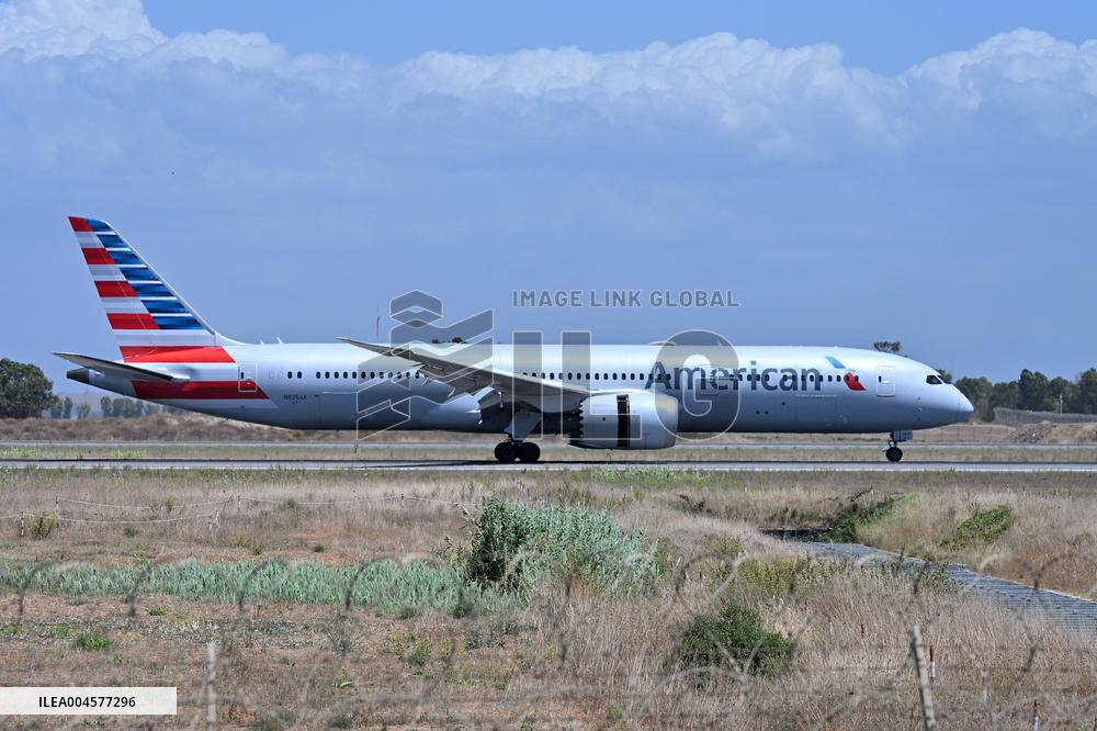 Planes to Fiumicino airport