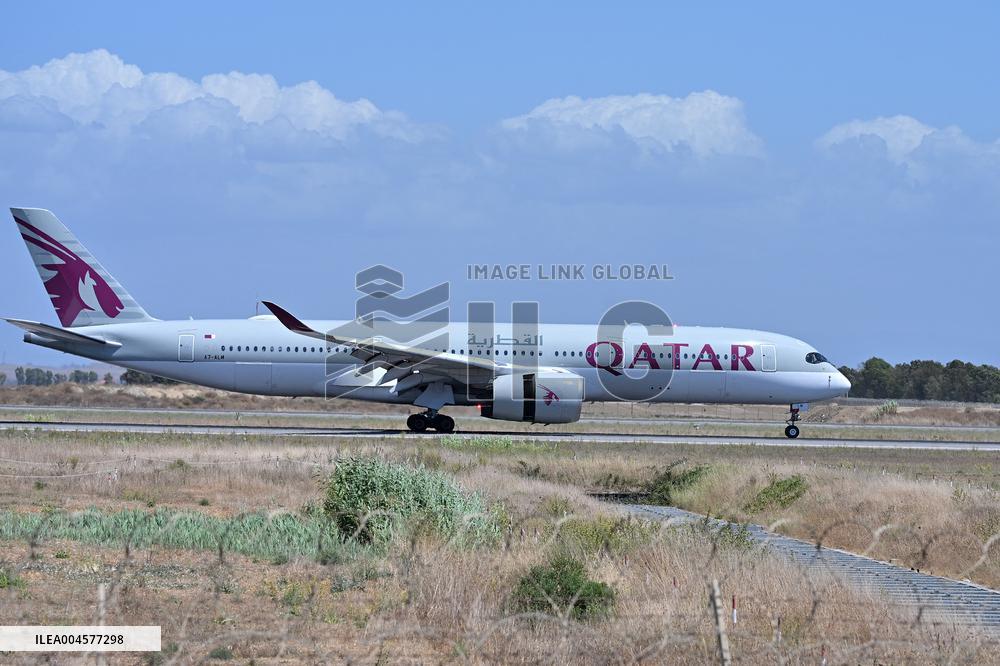 Planes to Fiumicino airport