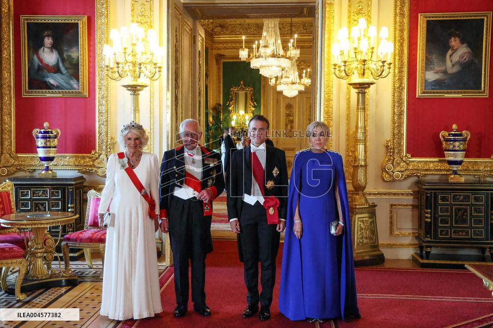 State Banquet at Windsor Castle