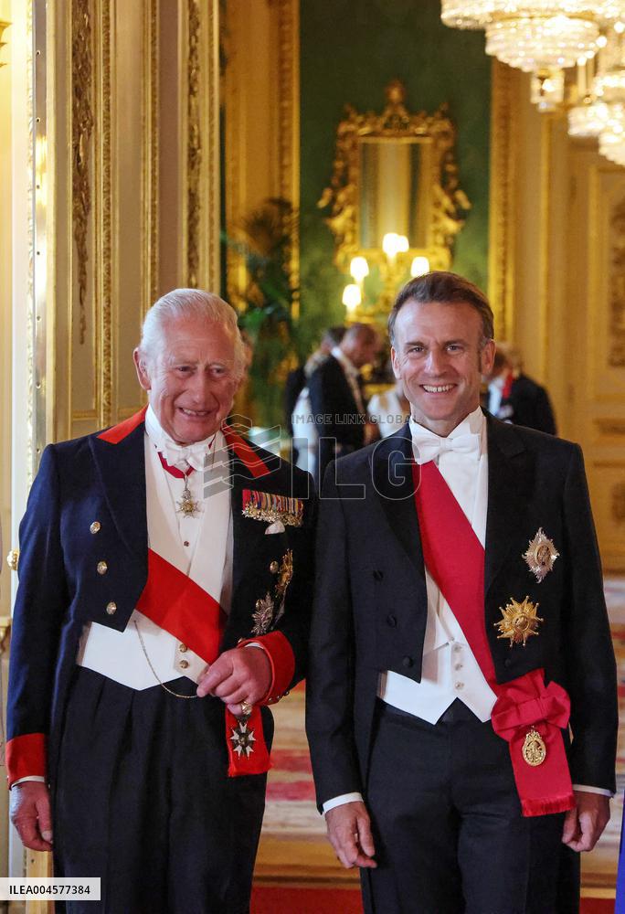 State Banquet at Windsor Castle
