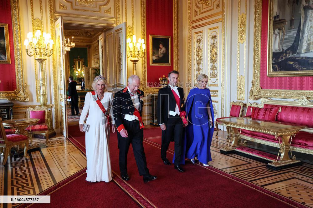 State Banquet at Windsor Castle