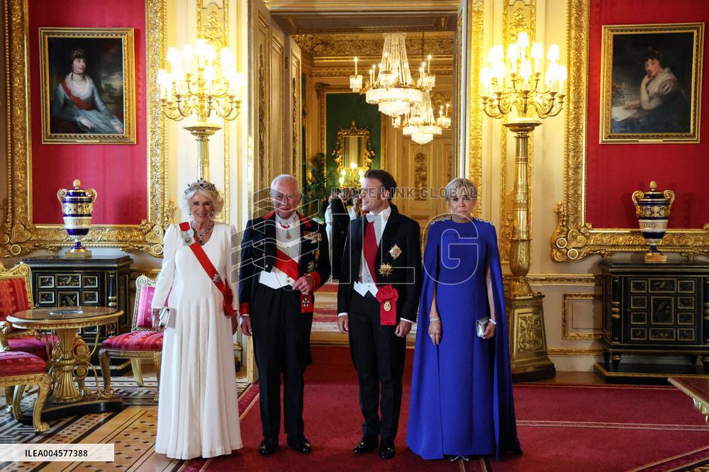 State Banquet at Windsor Castle