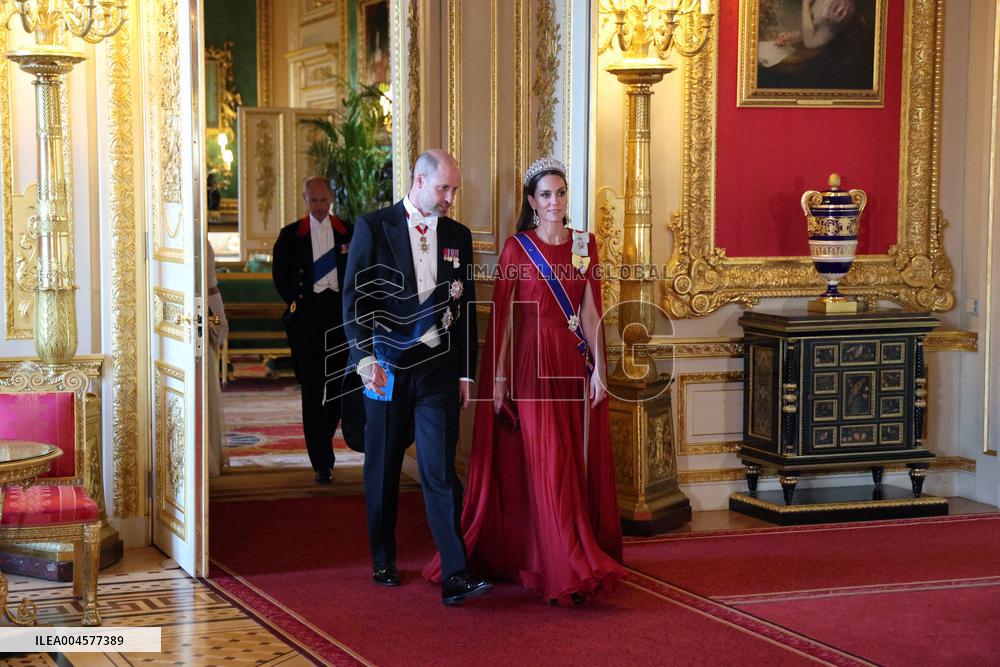State Banquet at Windsor Castle