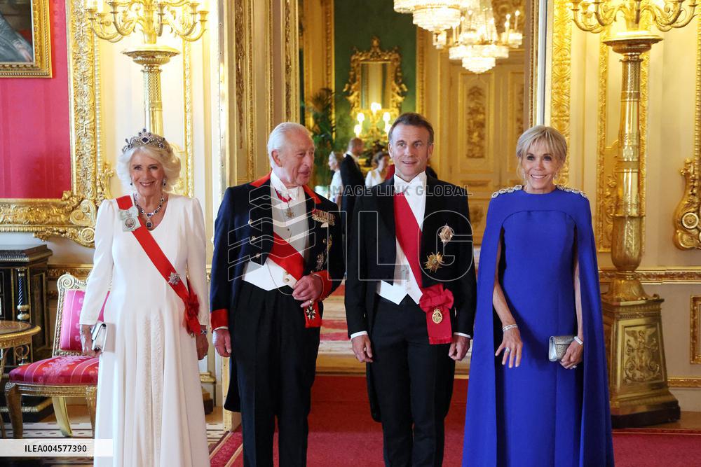 State Banquet at Windsor Castle