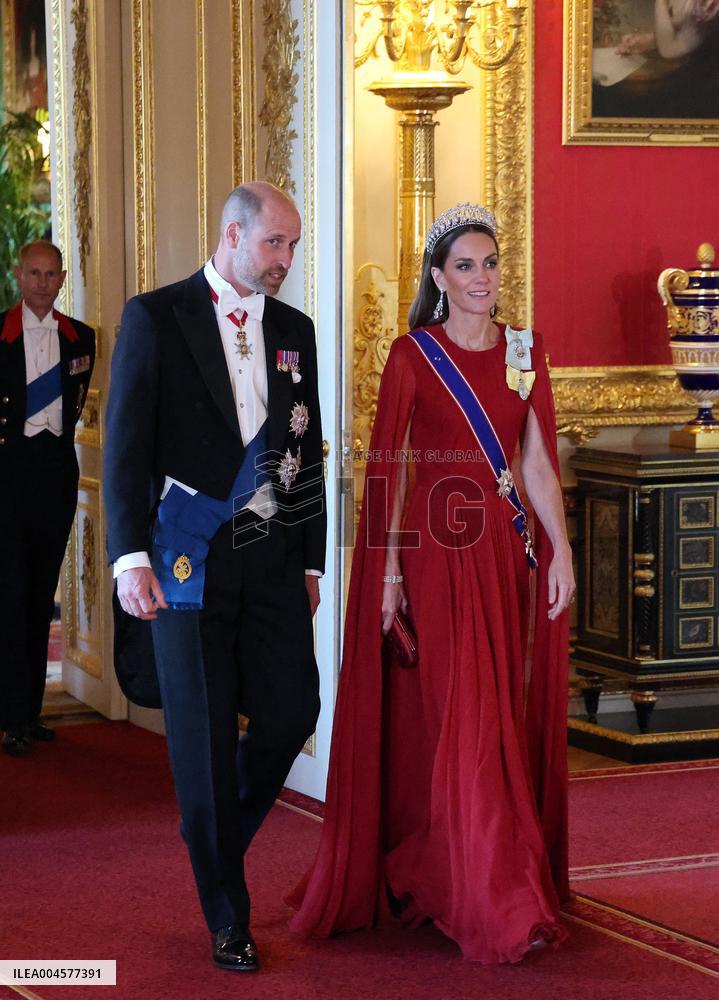 State Banquet at Windsor Castle