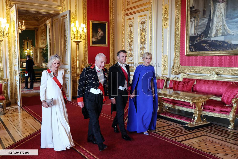 State Banquet at Windsor Castle