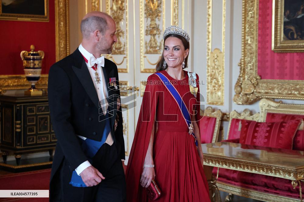 State Banquet at Windsor Castle
