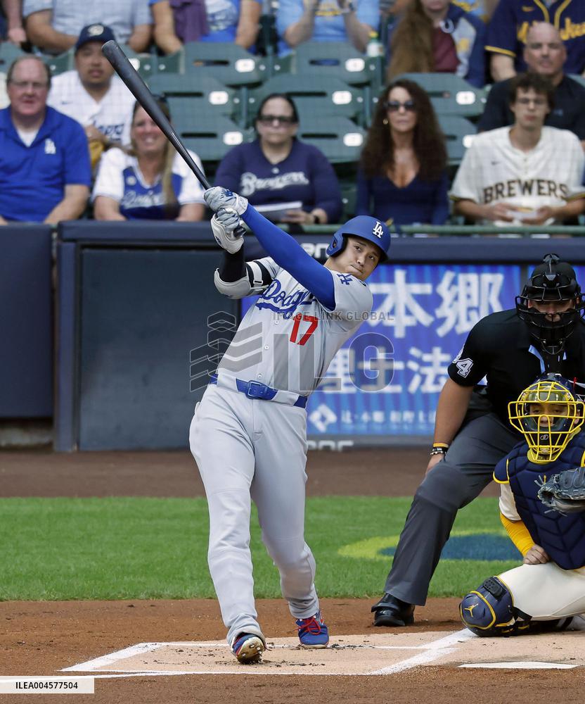 Baseball: Dodgers vs. Brewers