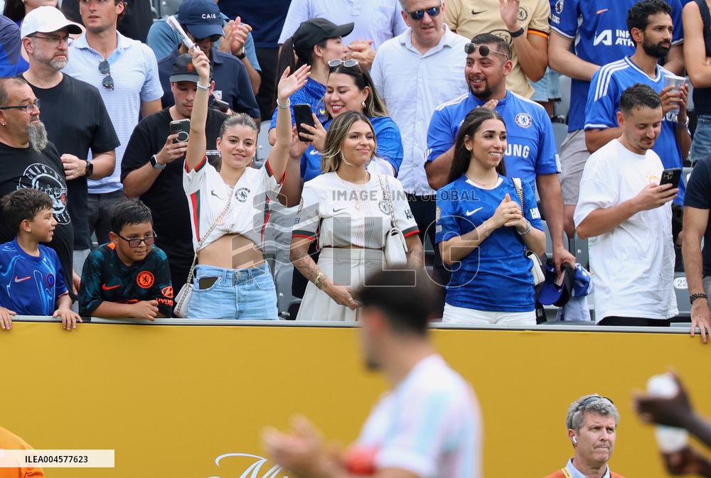 Celebs At Chelsea VS Fluminense Soccer FIFA Club World Cup - NYC