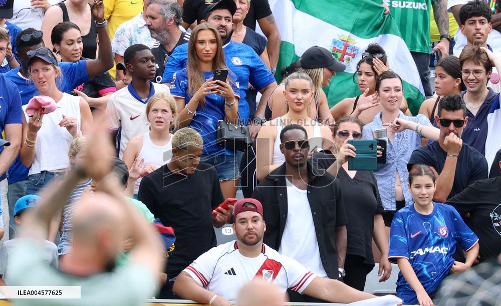 Celebs At Chelsea VS Fluminense Soccer FIFA Club World Cup - NYC