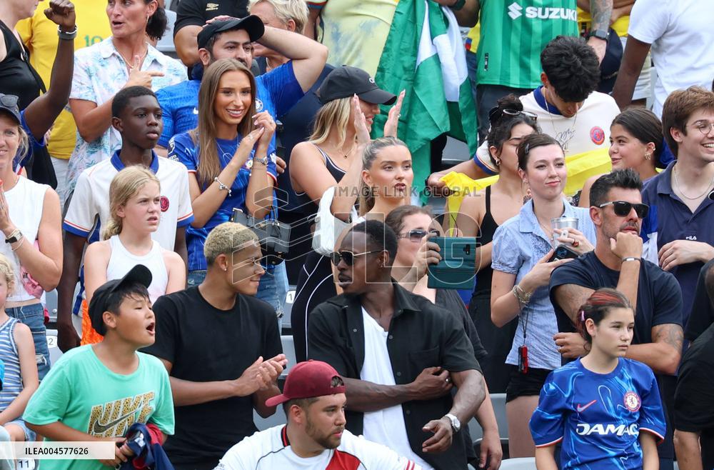 Celebs At Chelsea VS Fluminense Soccer FIFA Club World Cup - NYC