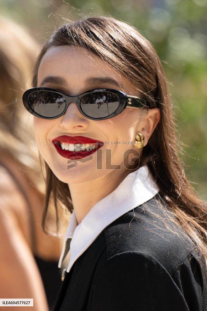 PFW - Chanel Outside Arrivals