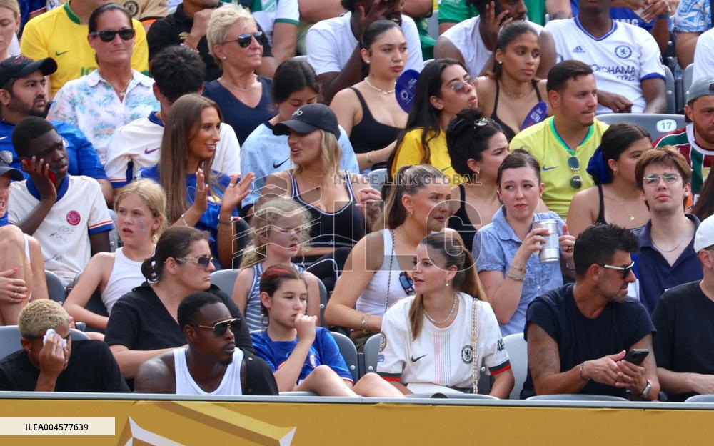 Celebs At Chelsea VS Fluminense Soccer FIFA Club World Cup - NYC