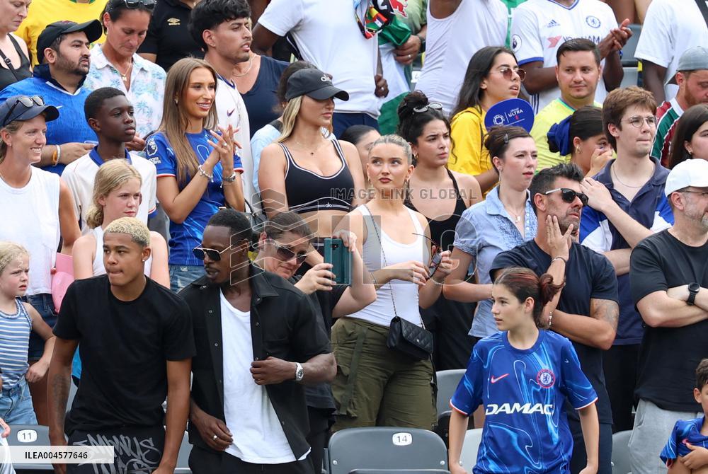 Celebs At Chelsea VS Fluminense Soccer FIFA Club World Cup - NYC