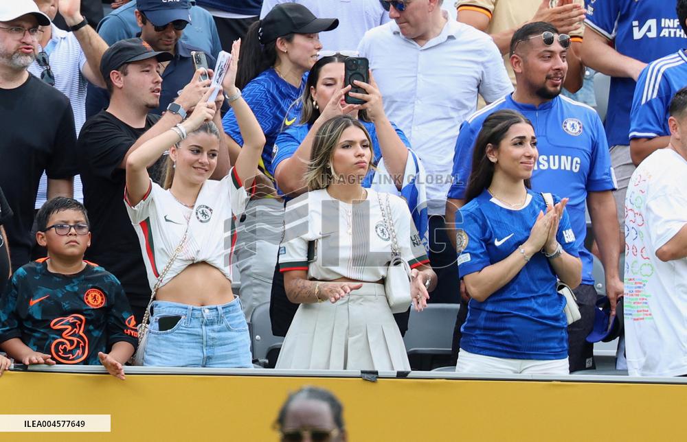 Celebs At Chelsea VS Fluminense Soccer FIFA Club World Cup - NYC