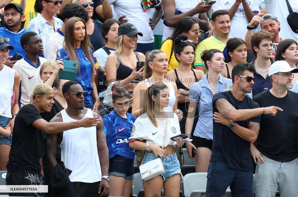 Celebs At Chelsea VS Fluminense Soccer FIFA Club World Cup - NYC