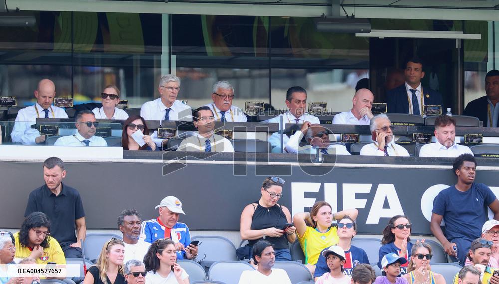 Celebs At Chelsea VS Fluminense Soccer FIFA Club World Cup - NYC