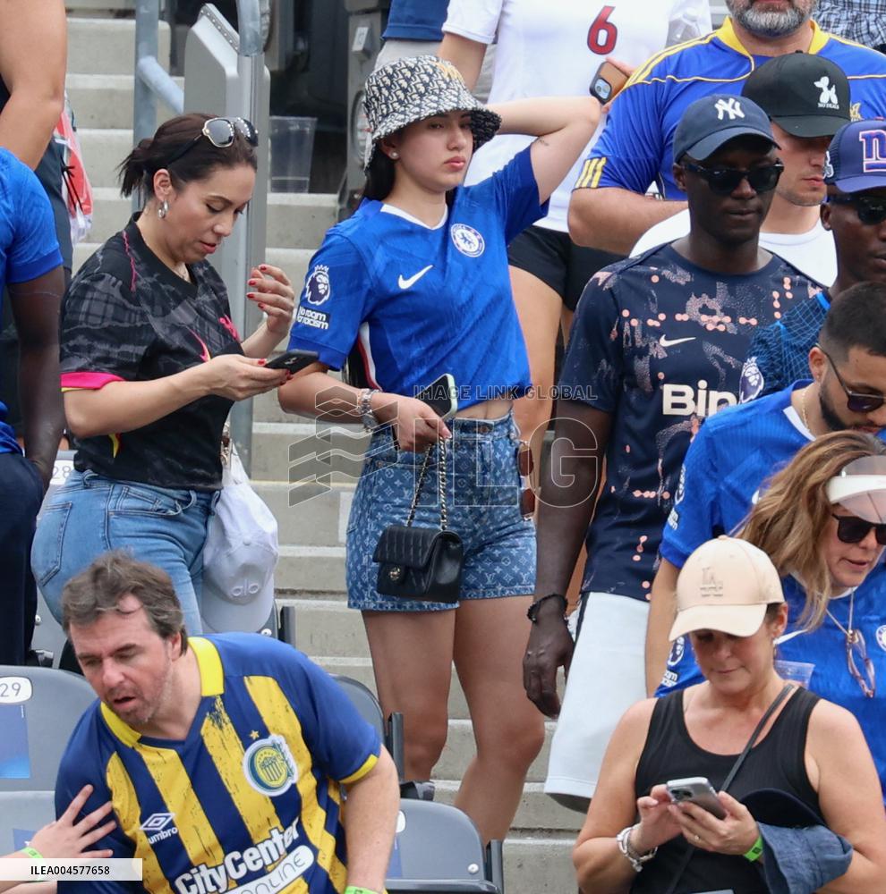 Celebs At Chelsea VS Fluminense Soccer FIFA Club World Cup - NYC