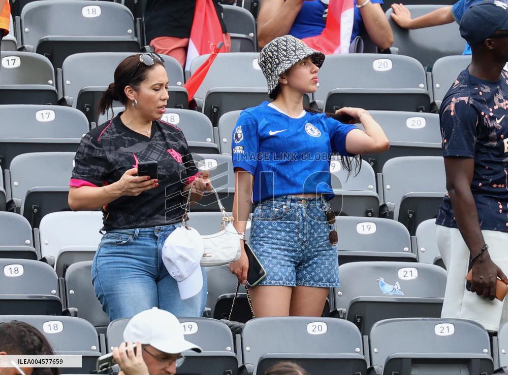 Celebs At Chelsea VS Fluminense Soccer FIFA Club World Cup - NYC