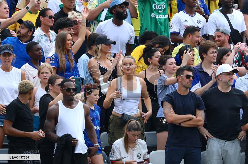 Celebs At Chelsea VS Fluminense Soccer FIFA Club World Cup - NYC