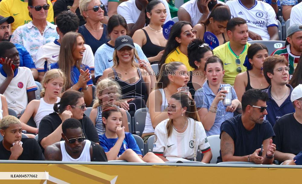 Celebs At Chelsea VS Fluminense Soccer FIFA Club World Cup - NYC
