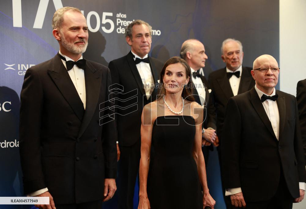 Royals At ABC Awards - Madrid