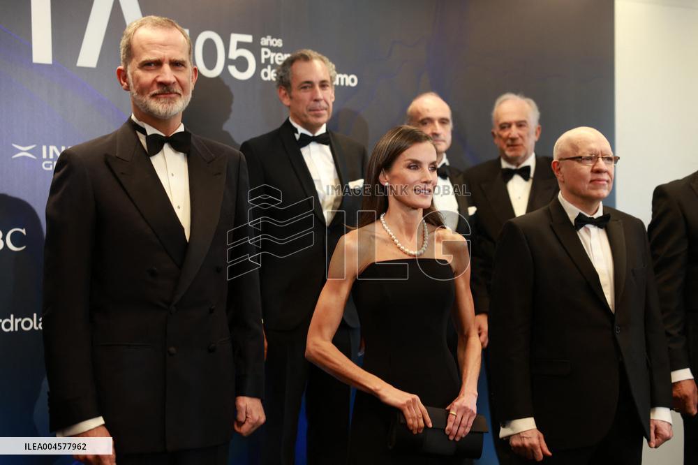 Royals At ABC Awards - Madrid