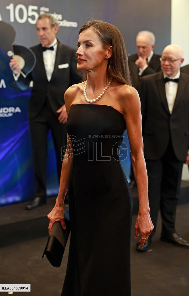 Royals At ABC Awards - Madrid