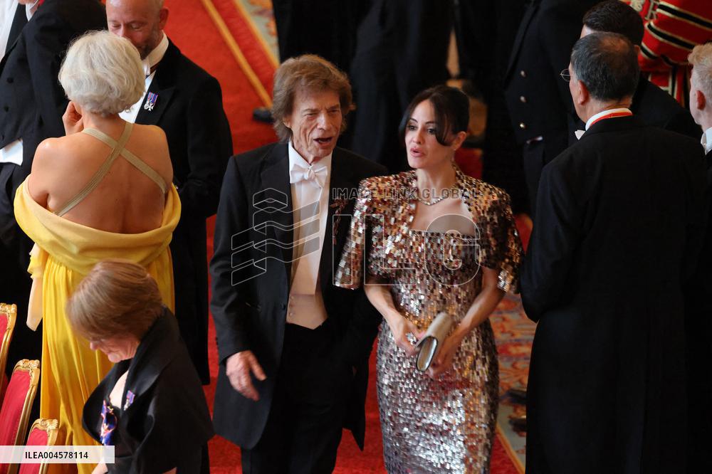State Banquet At Windsor Castle