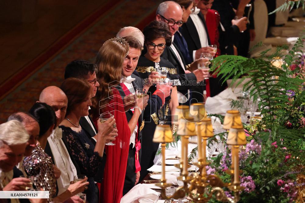 State Banquet At Windsor Castle