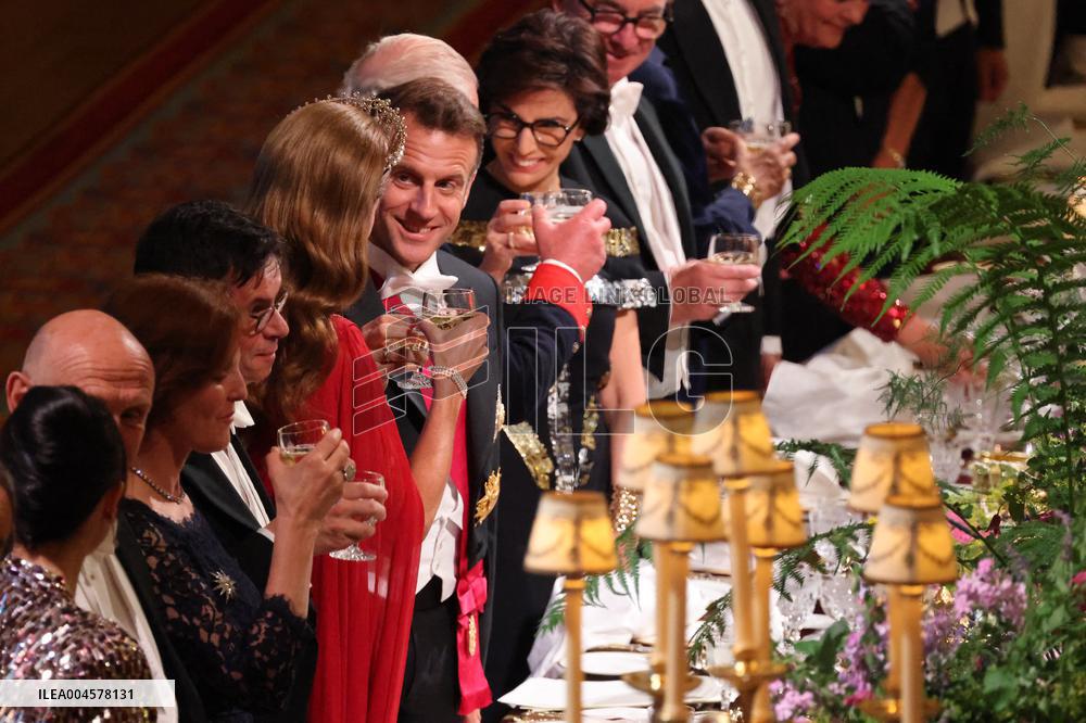 State Banquet At Windsor Castle