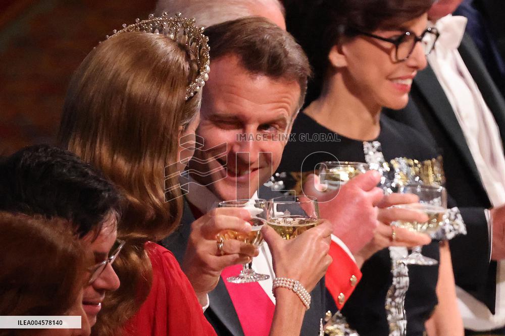 State Banquet At Windsor Castle