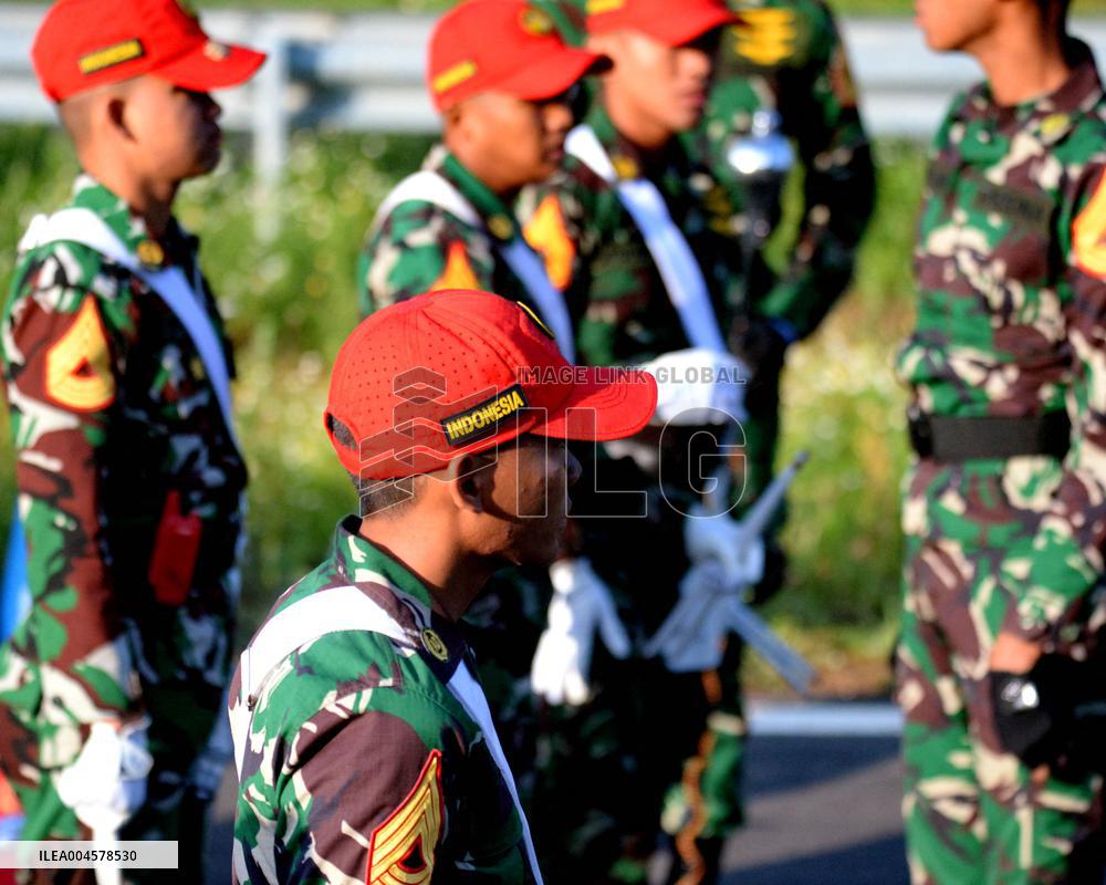 Champs-Élysées Parade Rehearsals in Satory - France